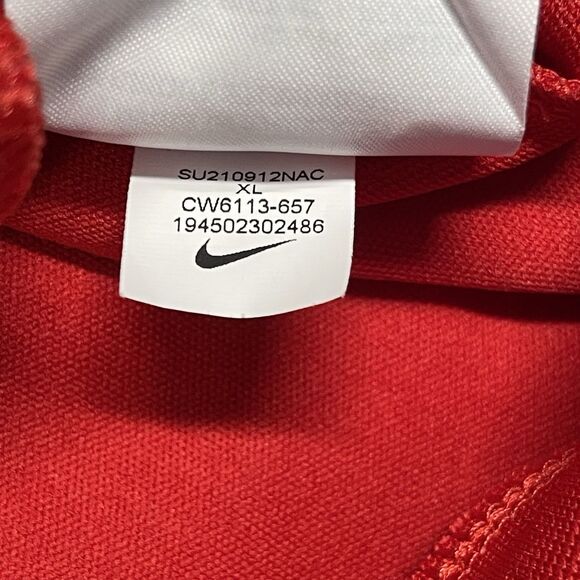 Pacific University Boxers Jacket Mens XL Red Nike Soccer Full Zip NCAA NWC - Picture 6 of 11